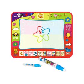   Vízfesték matrica nagy betűkkel és számokkal, oktató - Vízfesték matrica gyerekeknek, tanulás, játék, oktatás