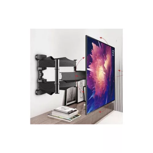 LCD tartó U7028 - TV tartó, monitor állvány, VESA kompatibilis, 14-27 hüvelykes kijelzőkre, fali konzol