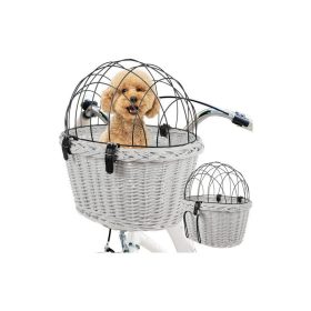   Kutyakosár kerékpárra - Purlov 23972 - háziállat - biciklis kosár - kisállat - utazás - állatbarát - kerékpár kiegészítő