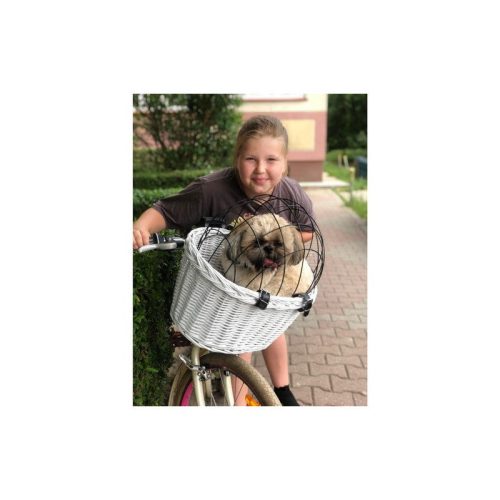 Kutyakosár kerékpárra - Purlov 23972 - háziállat - biciklis kosár - kisállat - utazás - állatbarát - kerékpár kiegészítő