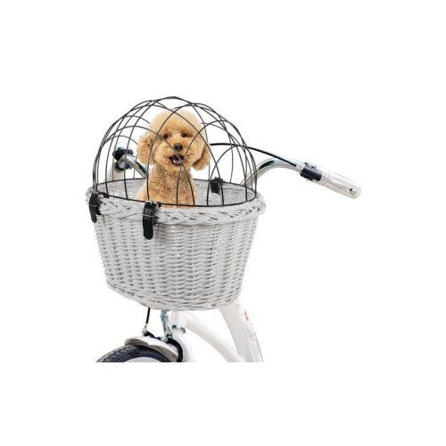 Kutyakosár kerékpárra - Purlov 23972 - háziállat - biciklis kosár - kisállat - utazás - állatbarát - kerékpár kiegészítő