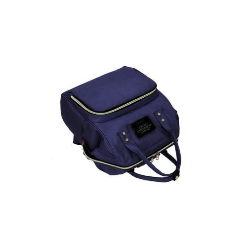 Kék bevásárlókocsi táskája - gyermek méretben, könnyű és praktikus, ideális iskolába vagy kirándulásra.