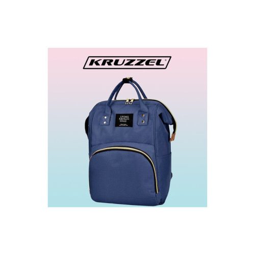 Kék bevásárlókocsi táskája - gyermek méretben, könnyű és praktikus, ideális iskolába vagy kirándulásra.