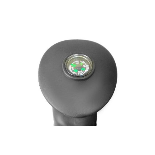 Fekete túrabotok + kiegészítők - 2 darabos készlet