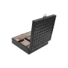Ékszerdoboz - Fekete Beautylushh, ékszer tároló, ajándék nőknek, sminktartó, divatos ékszeres doboz