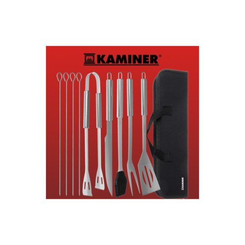 Grillezés eszközök - 9 darab kiegészítővel + tok