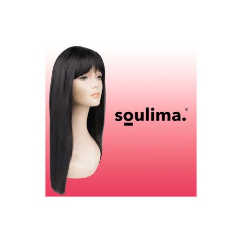 Fekete hosszú paróka nőknek - divatos frizurákhoz, cosplayhoz, bulikhoz - online vásárlás Magyarországon