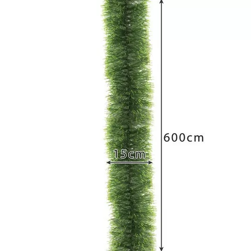 Karácsonyi füzér - zöld 6m Ruhhy 22308