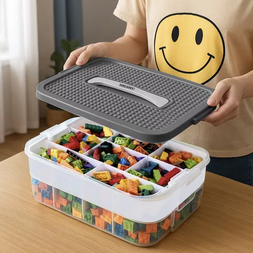 Kruzzel 25757 blokkdoboz, 3 szintes gyerekeknek