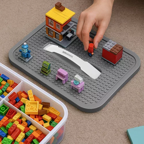 Kruzzel 25757 blokkdoboz, 3 szintes gyerekeknek