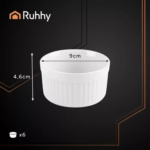 Ruhhy ramekin sütőálló tál 6 db 25705