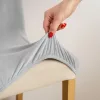 Ruhhy székhuzat szett, 6 db, világosszürke