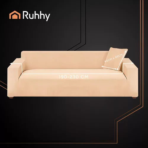 Ruhhy bézs kanapéhuzat 190-230cm