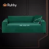 Ruhhy sötétzöld kanapéhuzat 190-230cm