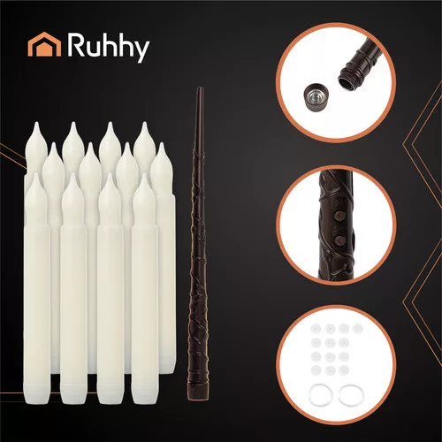 Ruhhy LED gyertyák 12 db 26177