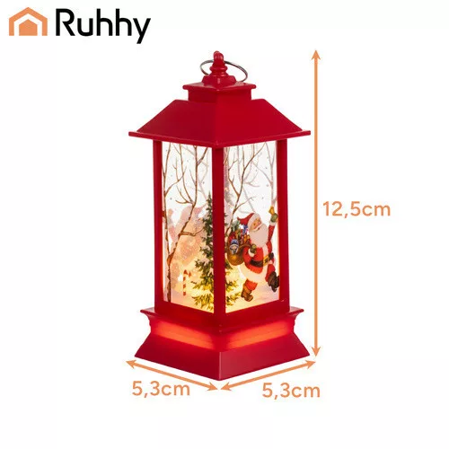 Ruhhy piros LED karácsonyi lámpás 26752