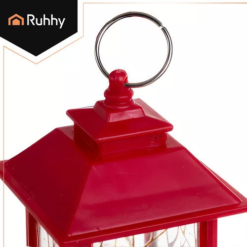 Ruhhy piros LED karácsonyi lámpás 26752