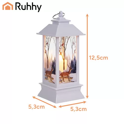 Ruhhy fehér LED karácsonyi lámpás 26753