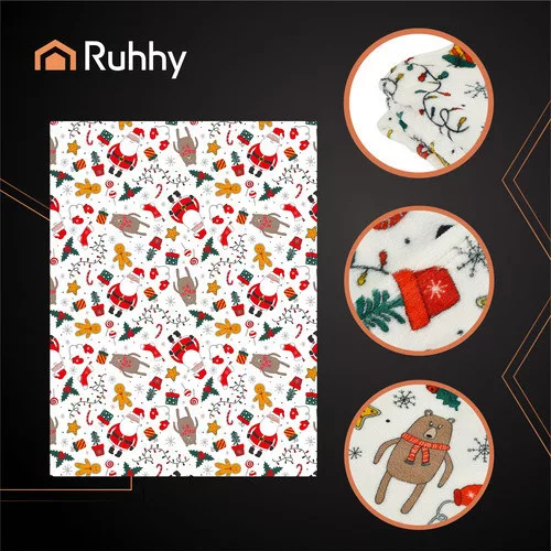 Ruhhy karácsonyi takaró 1.5x2m 26608