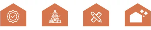 Ruhhy ezüst karácsonyfa takaró 60x22cm