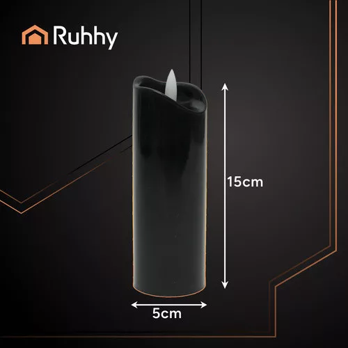 Ruhhy LED gyertyák, 12 db, 15cm