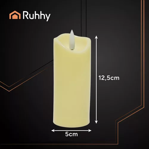 Ruhhy LED gyertya betét 12.5x5cm 1 db karácsonyra