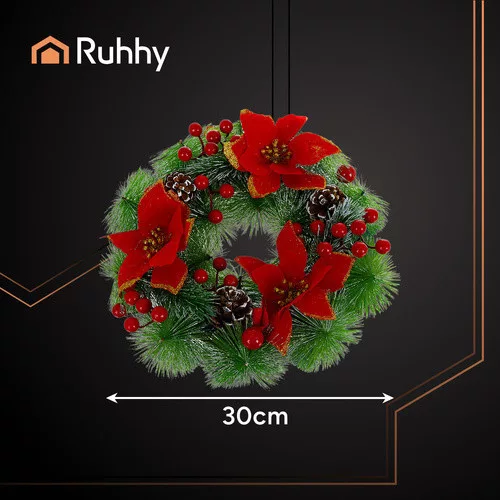 Ruhhy karácsonyi dekoráció 30cm 26470