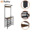 Ruhhy álló polcos ruhafogas 189cm 27035