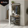 Ruhhy álló polcos ruhafogas 189cm 27035