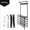 Ruhhy álló polcos ruhafogas 189cm 27035