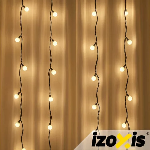 Izoxis karácsonyi gömb fényfüzér 300LED 30m 26264