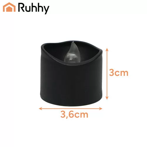 Ruhhy LED gyertyák, 12 db, 3.6 cm, 26128