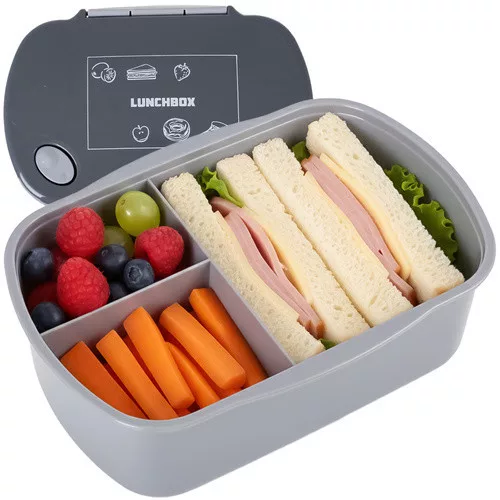 Ruhhy lunchbox 800ml szürke 26169