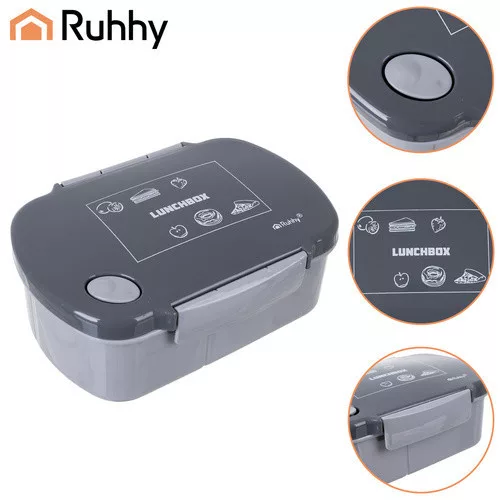 Ruhhy lunchbox 800ml szürke 26169