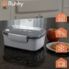 Ruhhy lunchbox 800ml szürke 26169