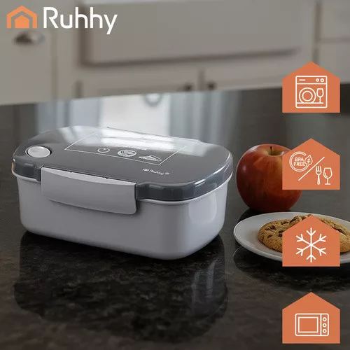 Ruhhy lunchbox 800ml szürke 26169