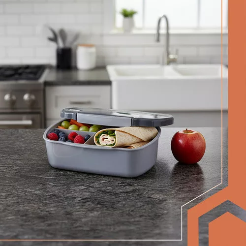Ruhhy lunchbox 800ml szürke 26169