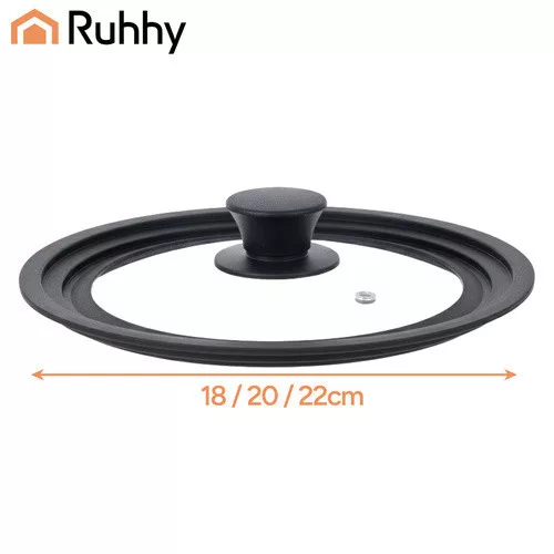 Ruhhy 3 az 1-ben szilikon fedő 18/20/22 cm 25563