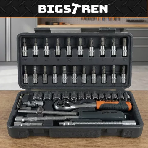 Bigstren 46 részes szerszámkészlet kofferben