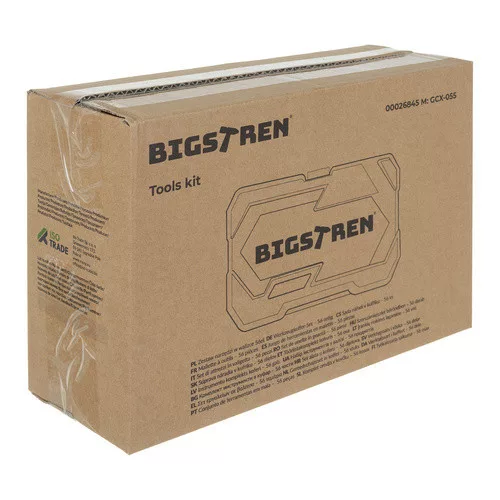 Bigstren 56 részes szerszámkészlet kofferben 26845