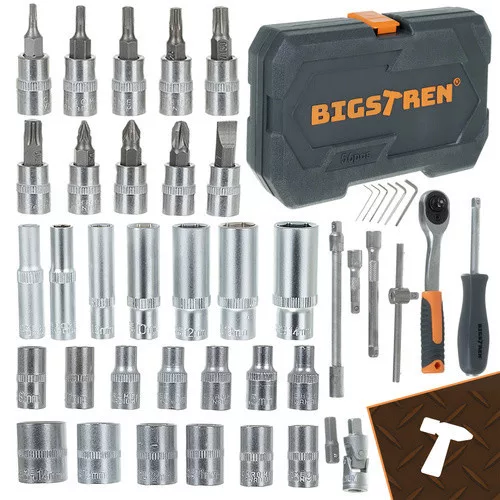 Bigstren 56 részes szerszámkészlet kofferben 26845