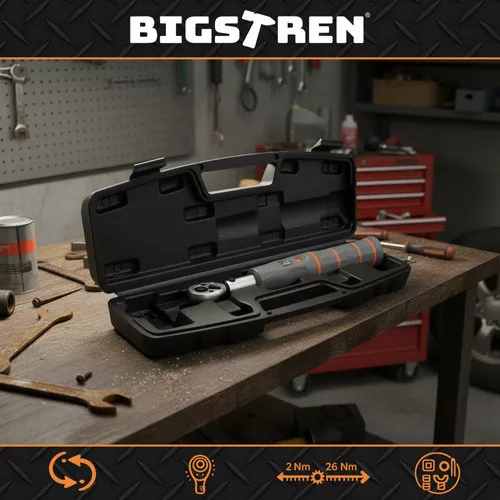 Bigstren nyomatékkulcs 1/4 2-26NM 27087