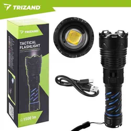 Trizand taktikai zseblámpa 1500lm 26949