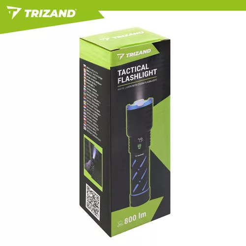 Trizand taktikai zseblámpa 800lm