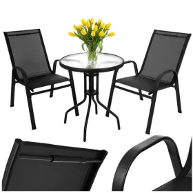 Gardlov balkon bútorszett asztallal és 2 székkel