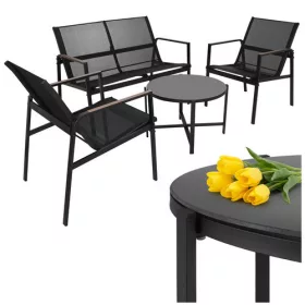 Gardlov 4 részes balkon bútorszett kertbe