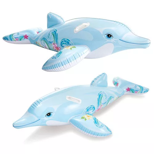 Intex felfújható delfin matrac 58535NP