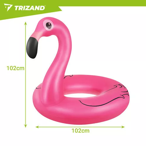 Trizand flamingó mintás úszógumi 102 cm