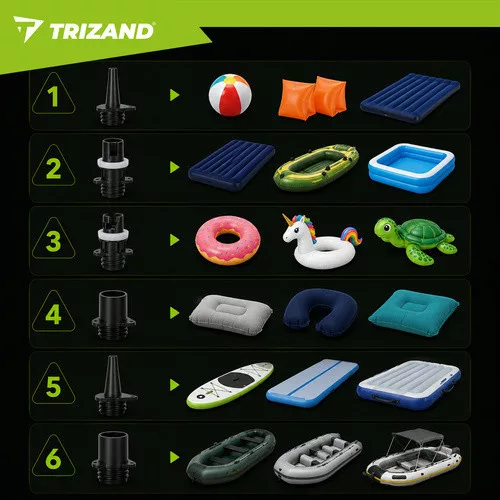 Trizand elemes SUP pumpa