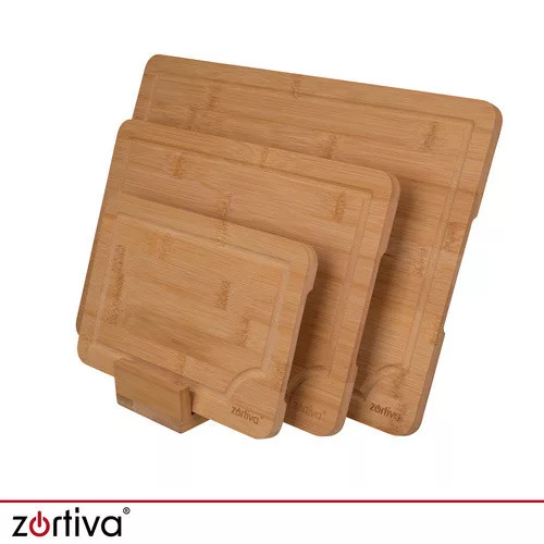Zortiva bambusz vágódeszka szett 3 db